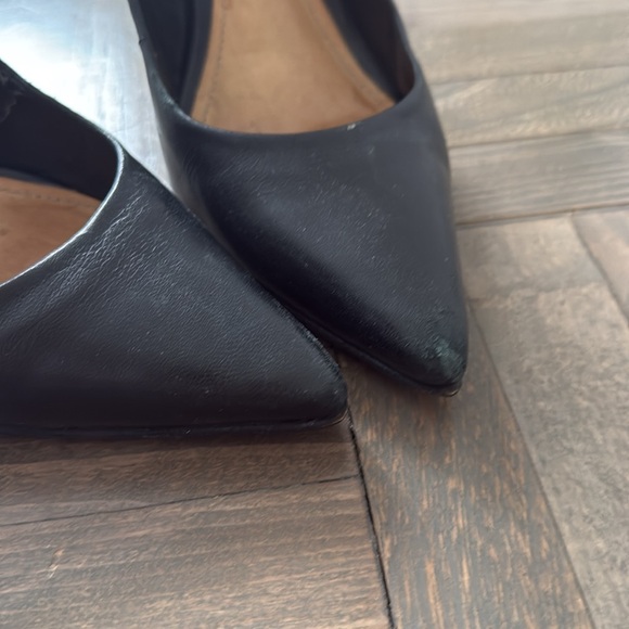 Schutz Black Leather Stiletto Pumps - Picture 13 of 15